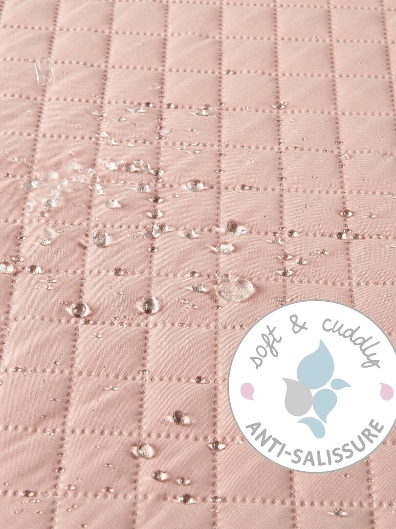 Tapis de parc hexagonal avec bords   imperméable 'ROBA' roba Style   Rose