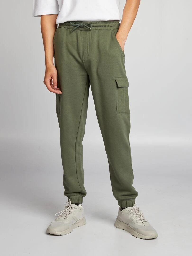 Pantalon de jogging avec poches Vert