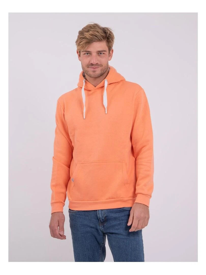Sweat capuche WIDMO Orange corail