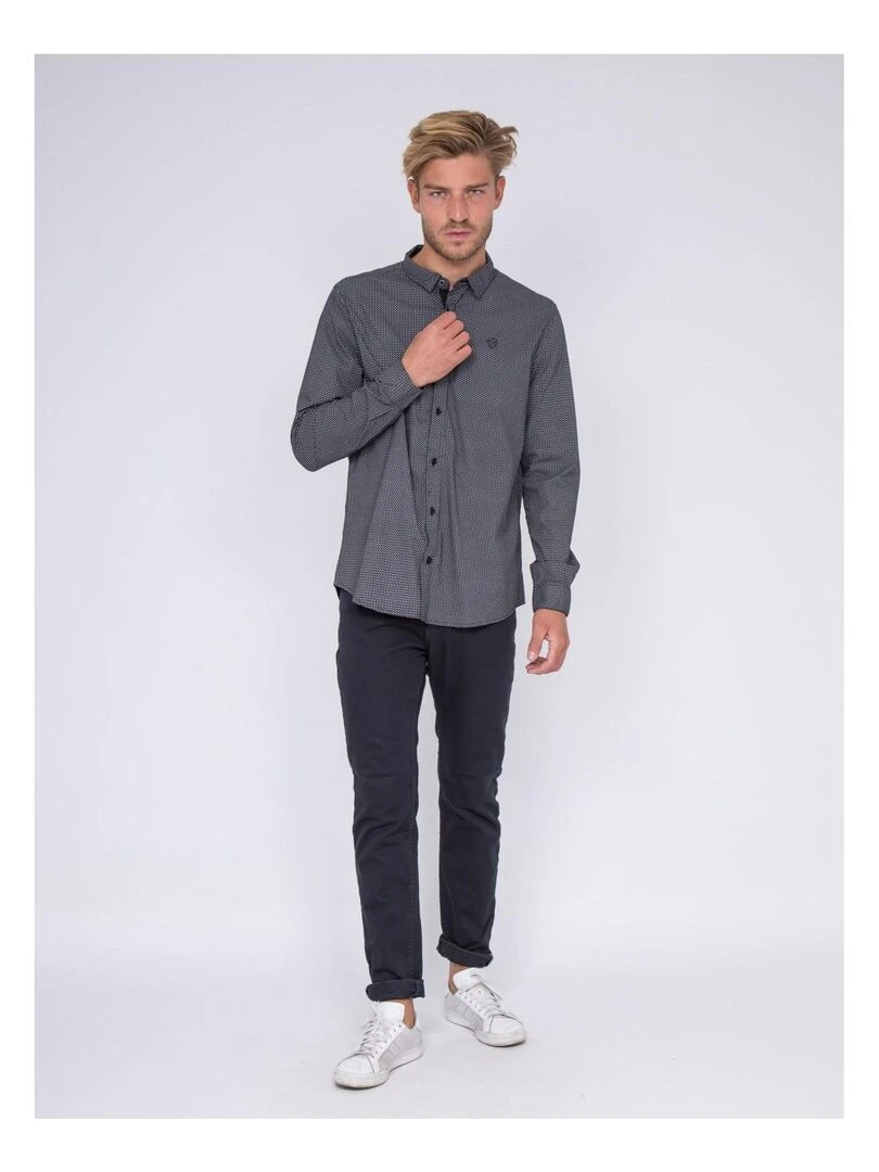 Chemise manches longues TIMINIK   Noir