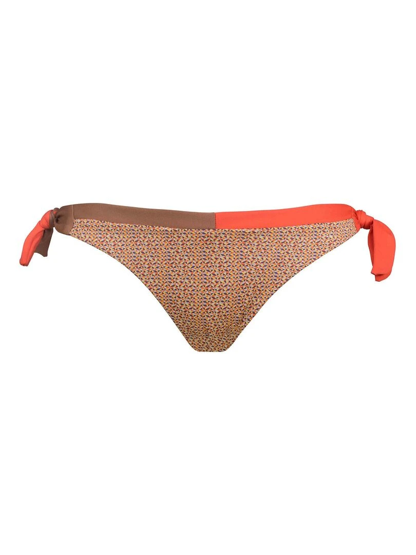 Bas maillot de bain brésilien Pixel   Orange