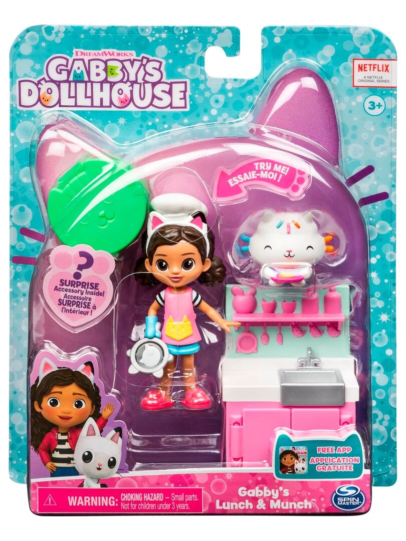 Gabby's Dollhouse Set de cuisine "Lunch and Munch" N/A