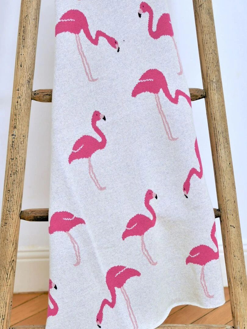 Couverture FLAMANT ROSE Gris