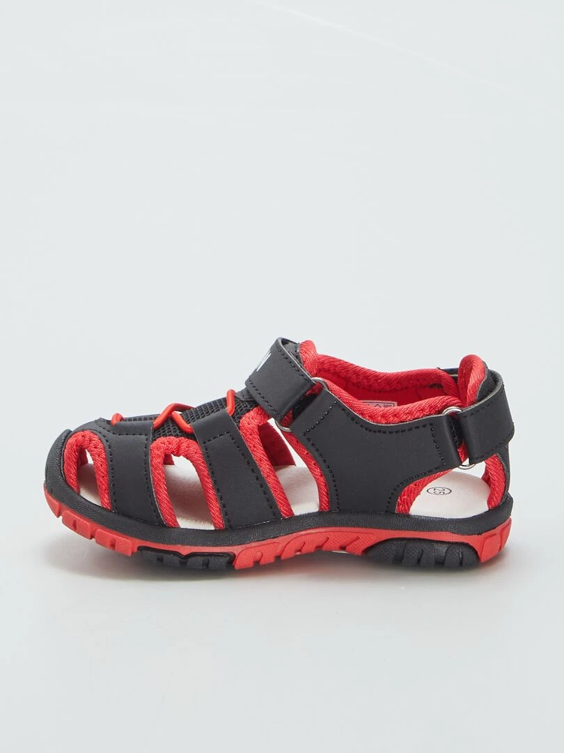 Sandales 'Spider Man' 'Marvel'   Noir/rouge