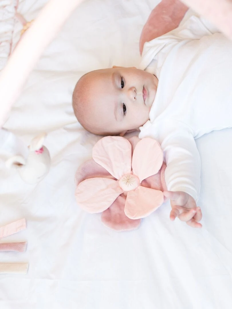 Tapis d'éveil avec arches Rose et Lili   Rose