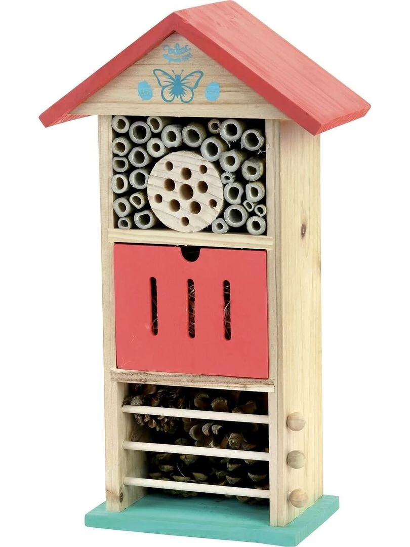 Hotel à insectes en bois N/A