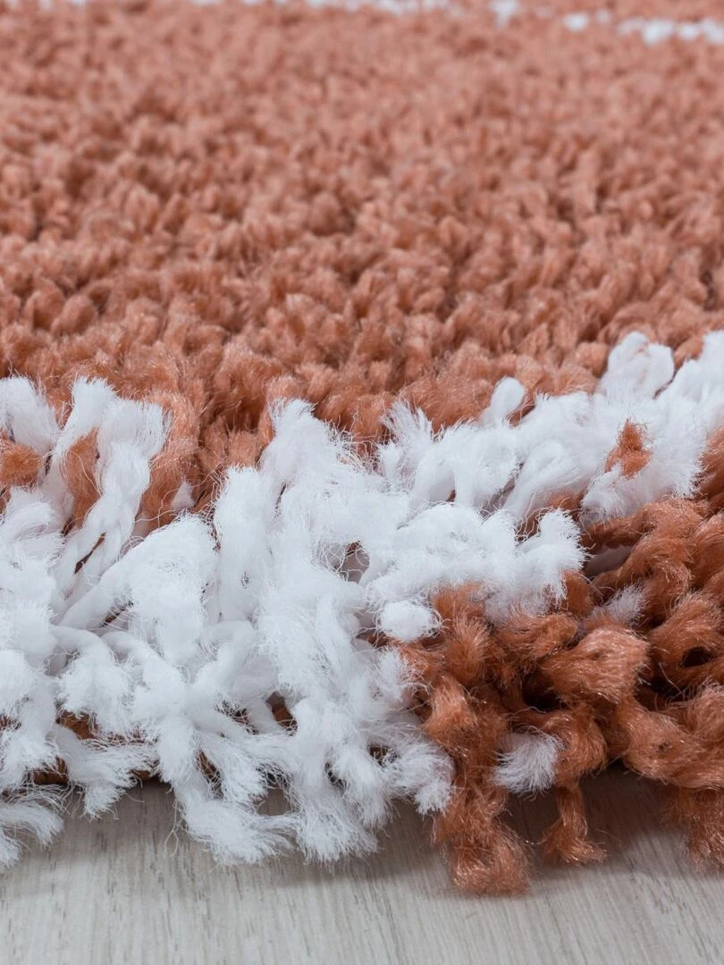 Tapis berbère style SHAGGY A OEKO TEX®   Orange