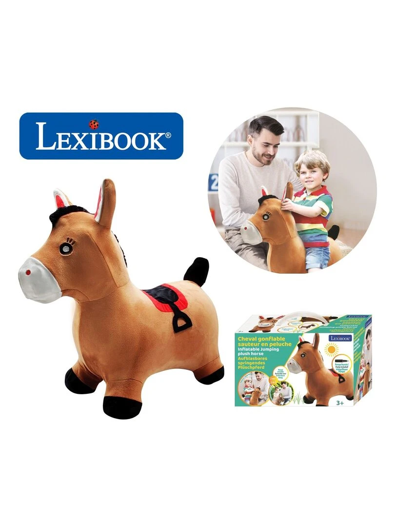 Cheval Sauteur Gonflable En Peluche N/A