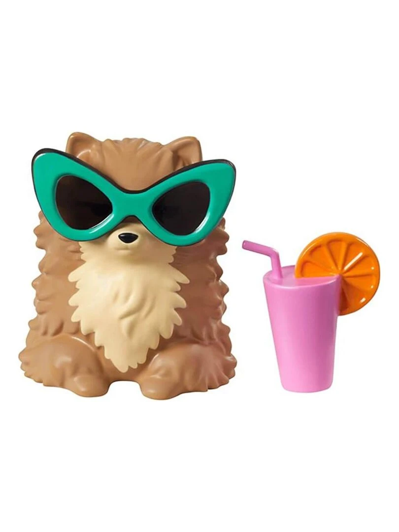 Poupée Barbie Extra : Brune à nattes avec élastiques   N/A
