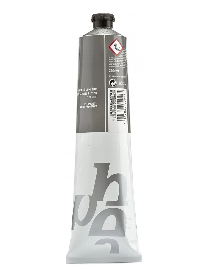 Peinture à l'huile fine XL Studio   Gris neutre   200 ml   N/A