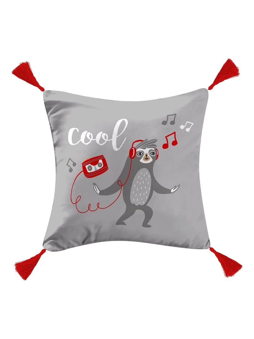 Coussin Collection Cool Music rouge Rouge