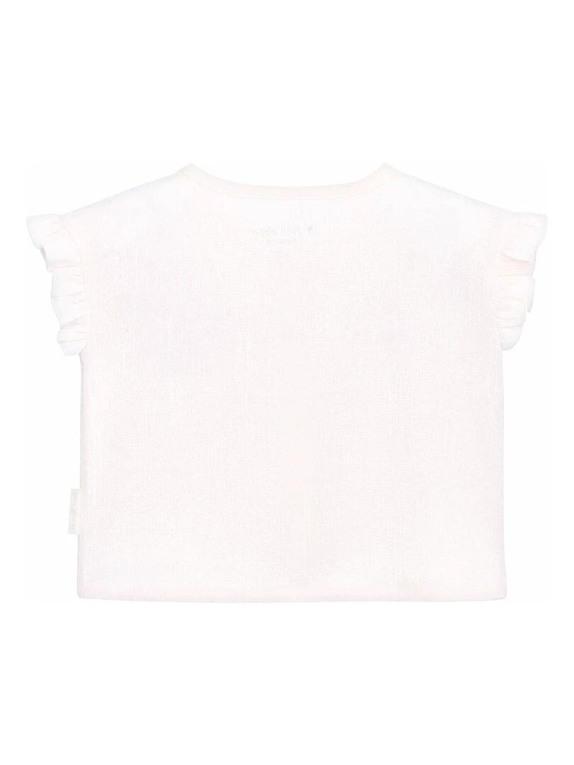 Blouse fille Mahonia Ecru