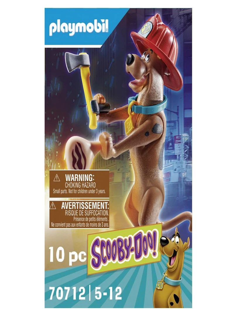 70712 'playmobil' Scooby doo Le Pompier   N/A