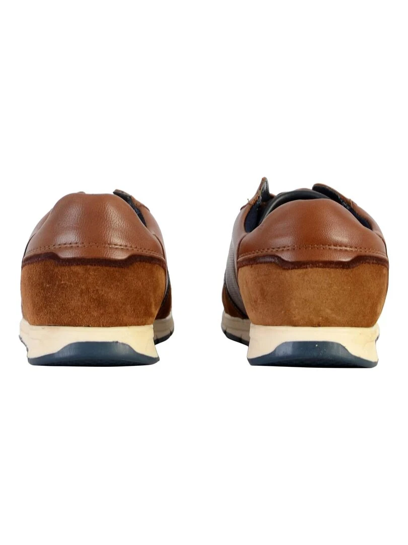 Basket Cuir Redskins Adore   Marron