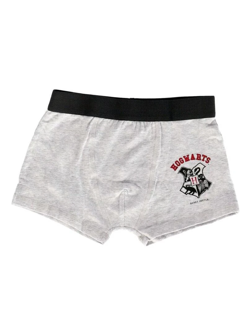 Lot de 5 boxers Harry Potter Warner 8/9 ans   Garçon   95% Coton/5% Elasthanne   Rouge