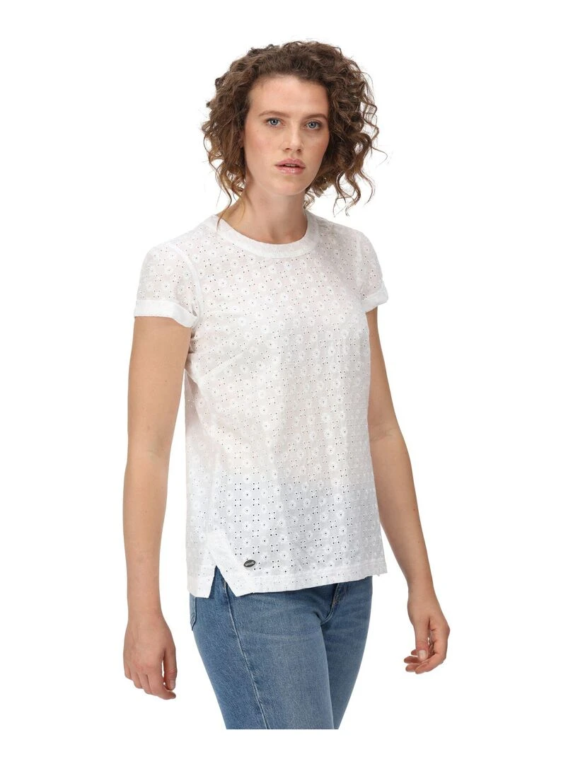 Regatta   T shirt JAELYNN   Blanc