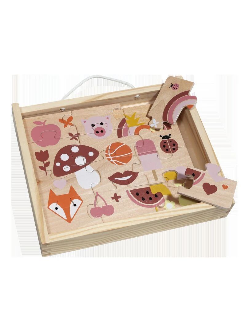 Set de puzzle en bois   N/A