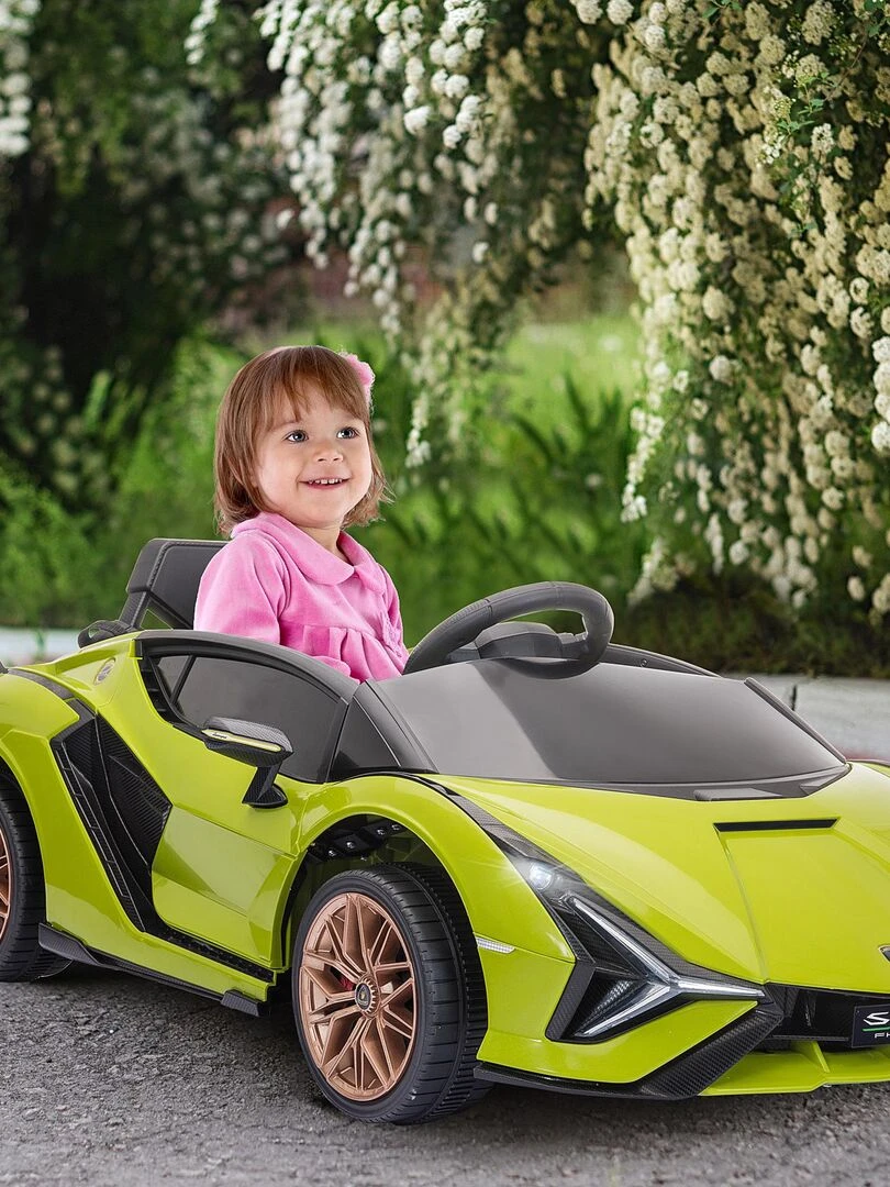 Voiture électrique enfant 12 V supercar   Vert