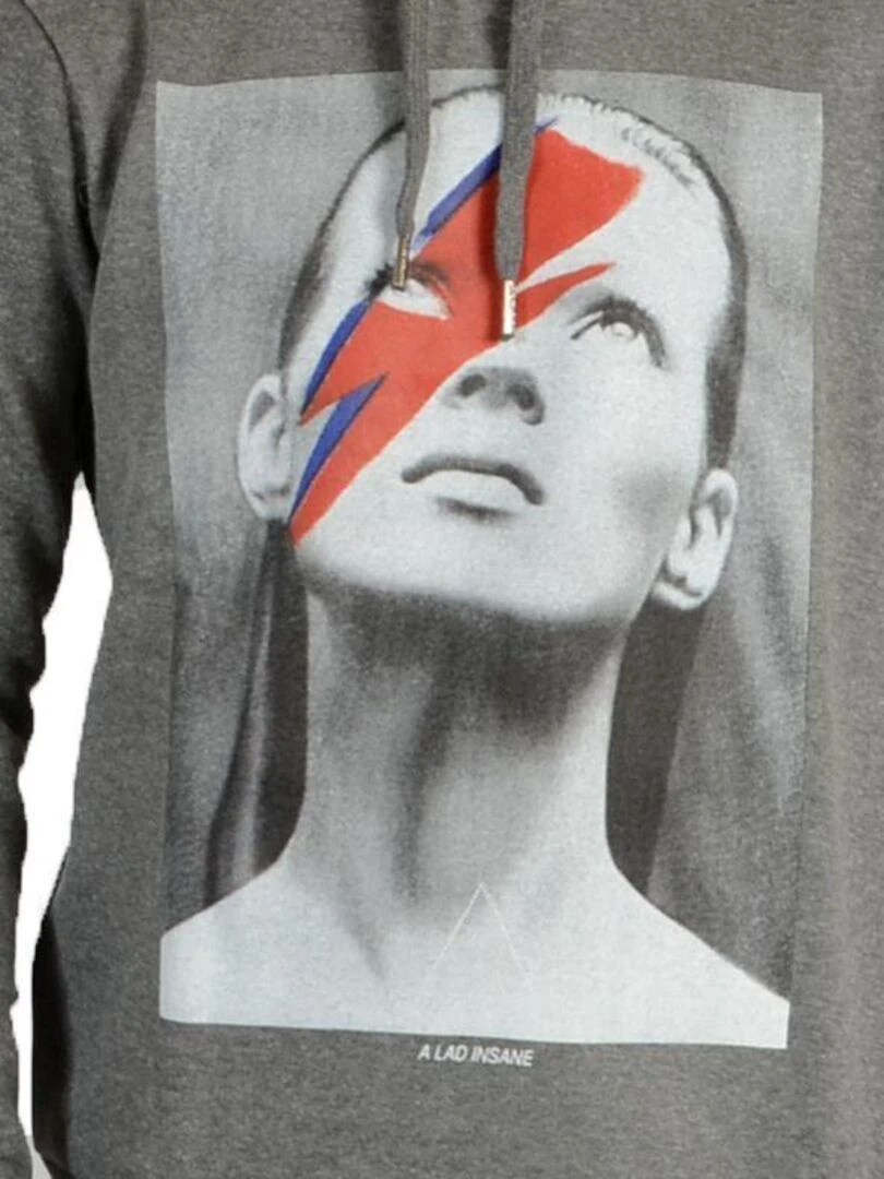 Sweat Little Eleven Paris Katos Kate Moss Mixte Garçon  Fille  Gris   Gris