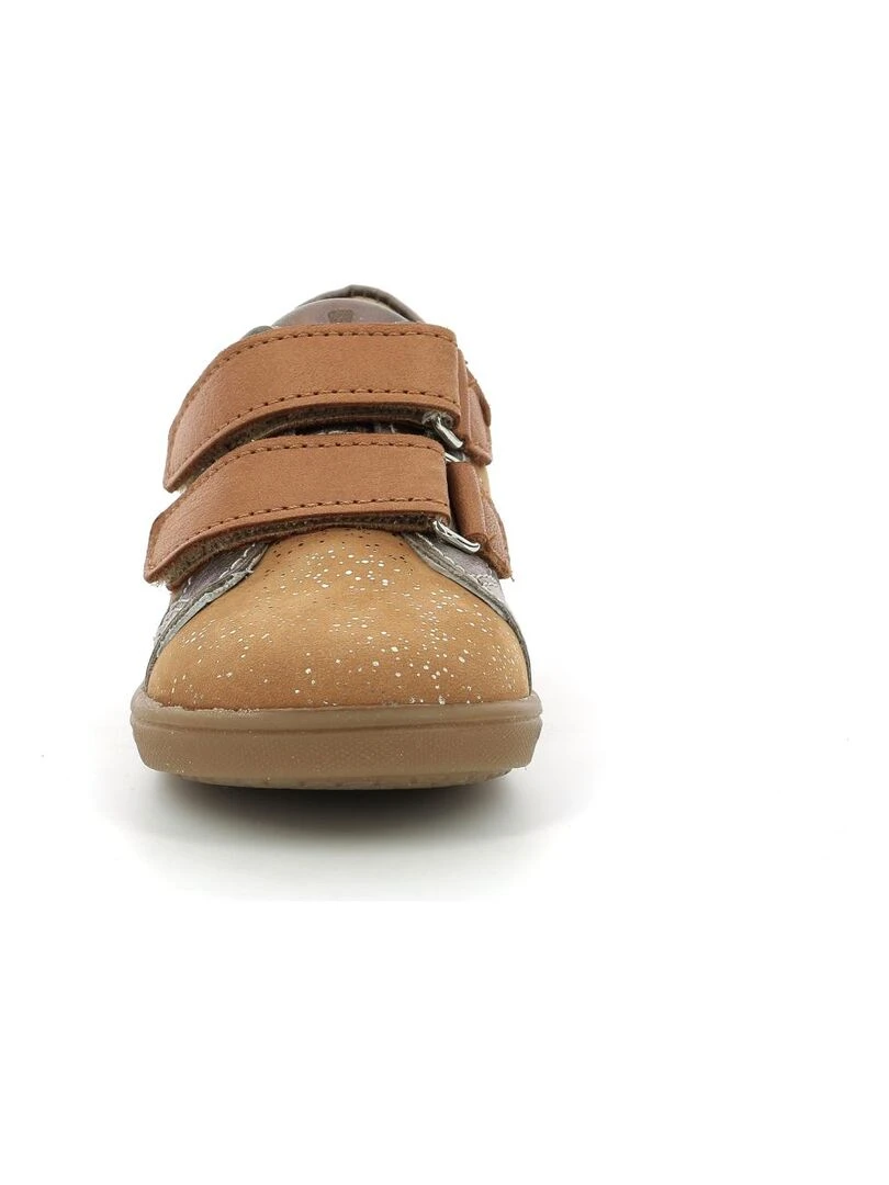 Sneakers hautes Cuir Wanalis   Marron