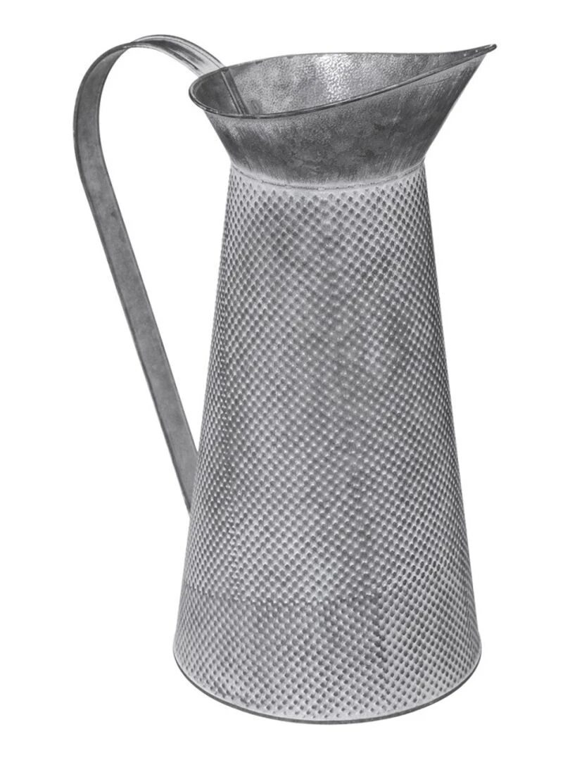 Carafe métal zinc H38 Gris