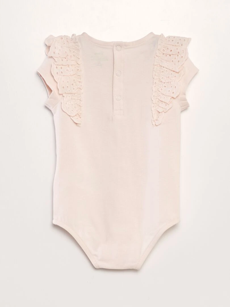 Body 'Disney' à volants   Rose