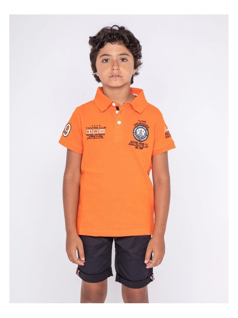Polo PALBOA J Orange