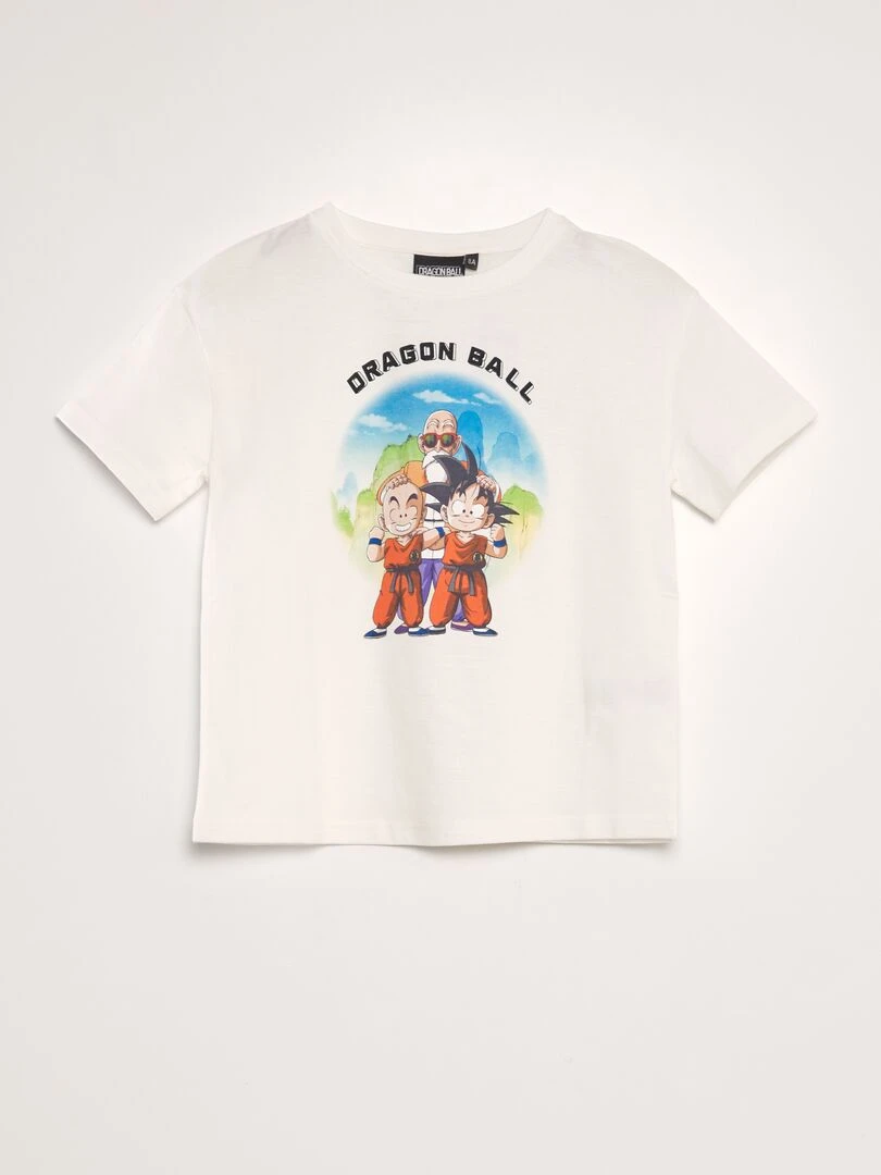 T shirt en jersey 'Dragonball' blanc
