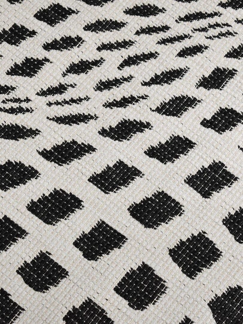 Tapis exterieur TRIDIM REVERSIBLE en polypropylène OEKO TEX®   Noir