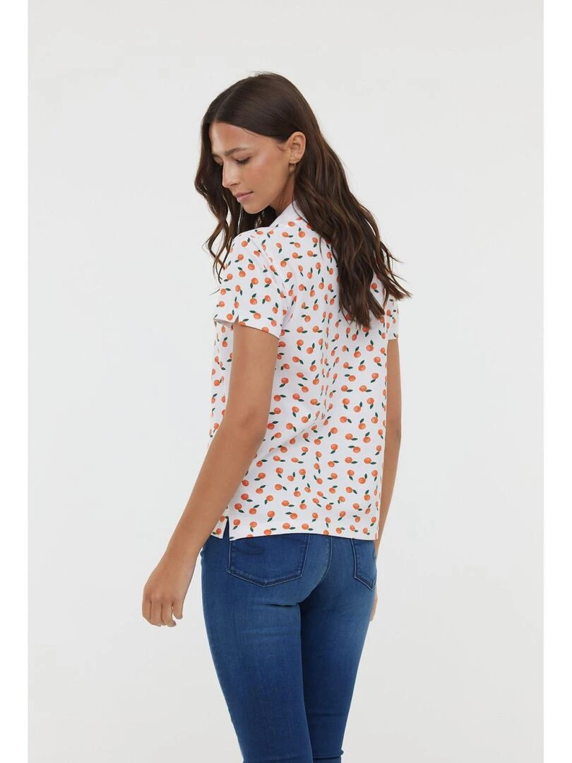 Lee Cooper   Polo manches courtes coton regular BRUME MC   Blanc