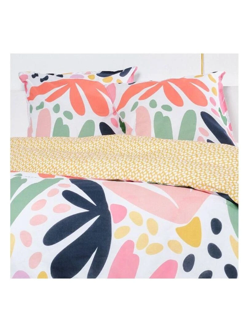 Housse de couette  Sunshine 12.31 + taie(s) 100% coton 57 fils   Blanc