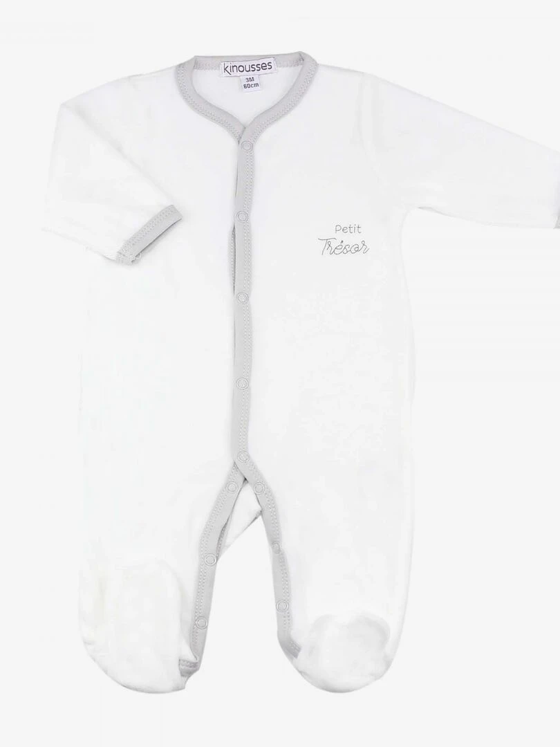 Pyjama Bébé Kinousses Gris