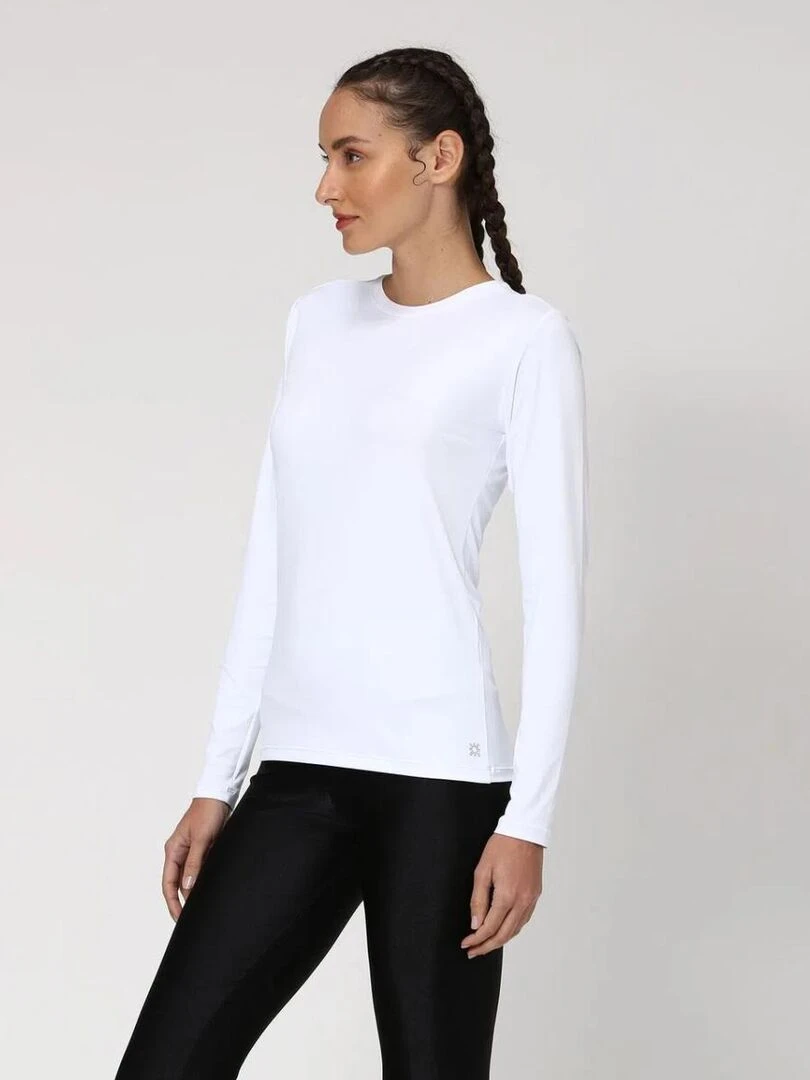 Rash Guard Classics UPF 50+ UV Line Blanc