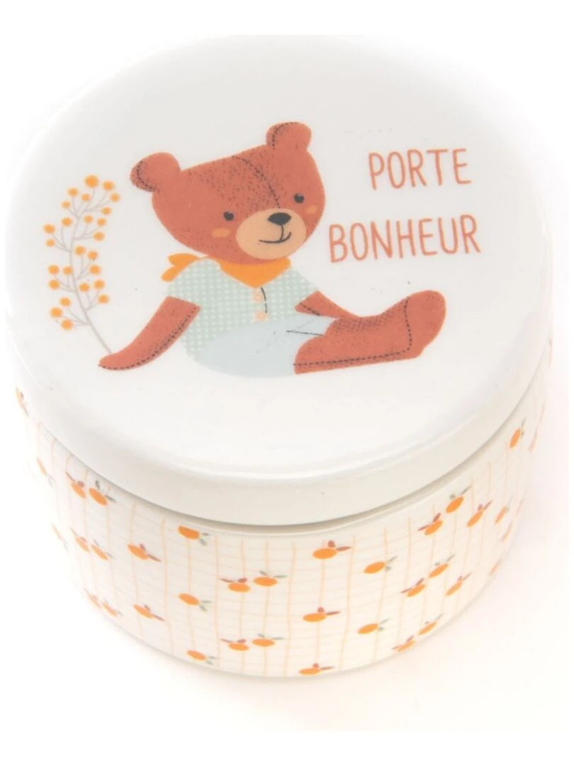 Coffret cadeau de naissance Martin   Blanc Jaune