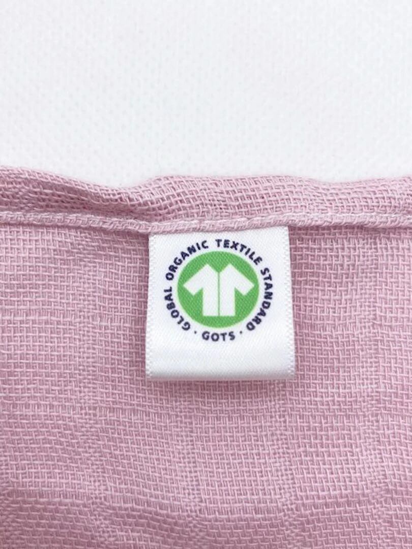 Maxi Lange En Coton Bio Rose   Rose