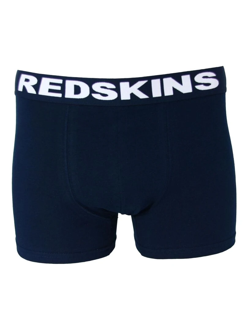 Boxer Redskins Pack De 2 Bx07   Bleu