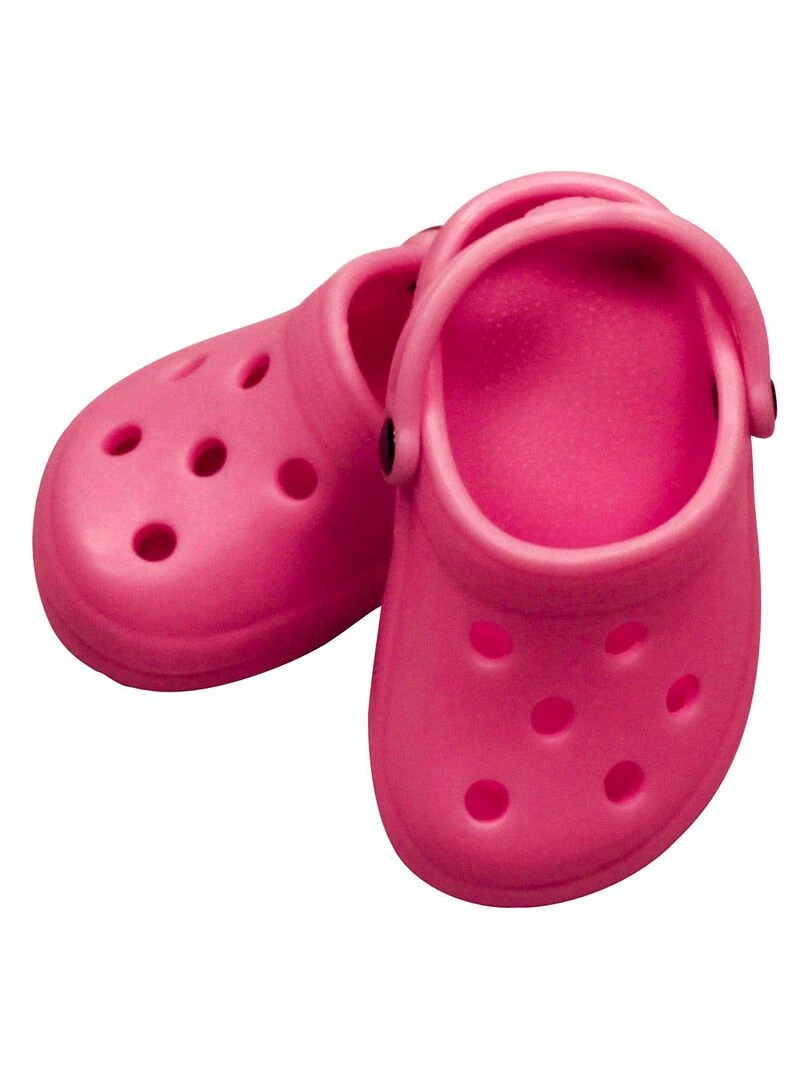 Chaussures dollocs roses pour poupée 42 à 50 cm N/A