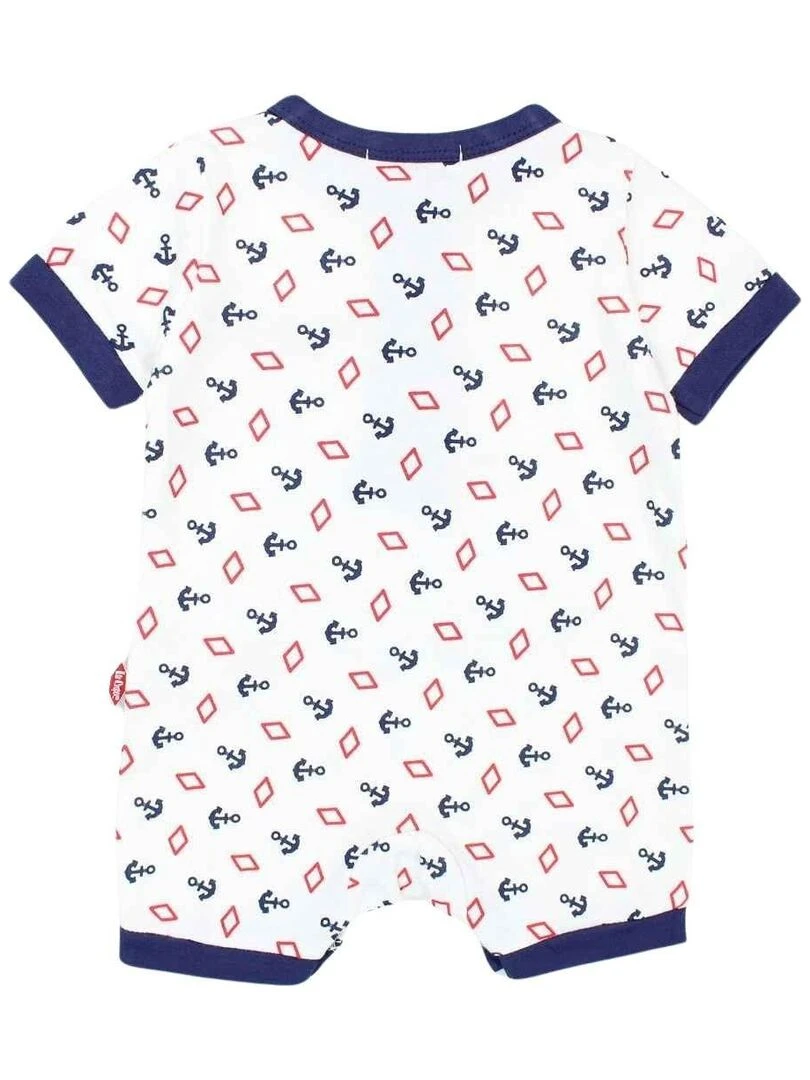Lee Cooper Combishort bébé garçon imprimé logo en coton Blanc