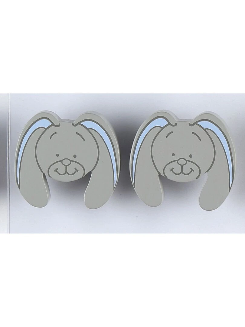 Poignees OSCAR (2PIECES)   Gris