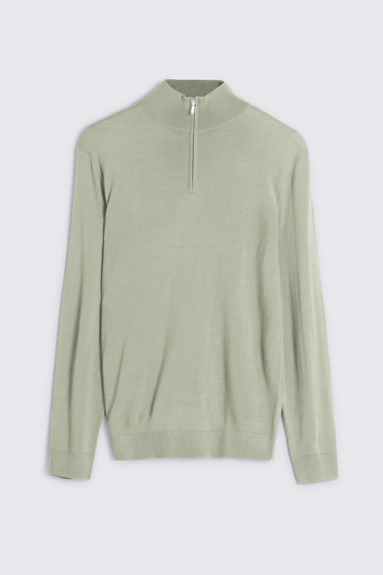 Light Grey Cashmere Crew Neck Jumper   Buy Online at Moss