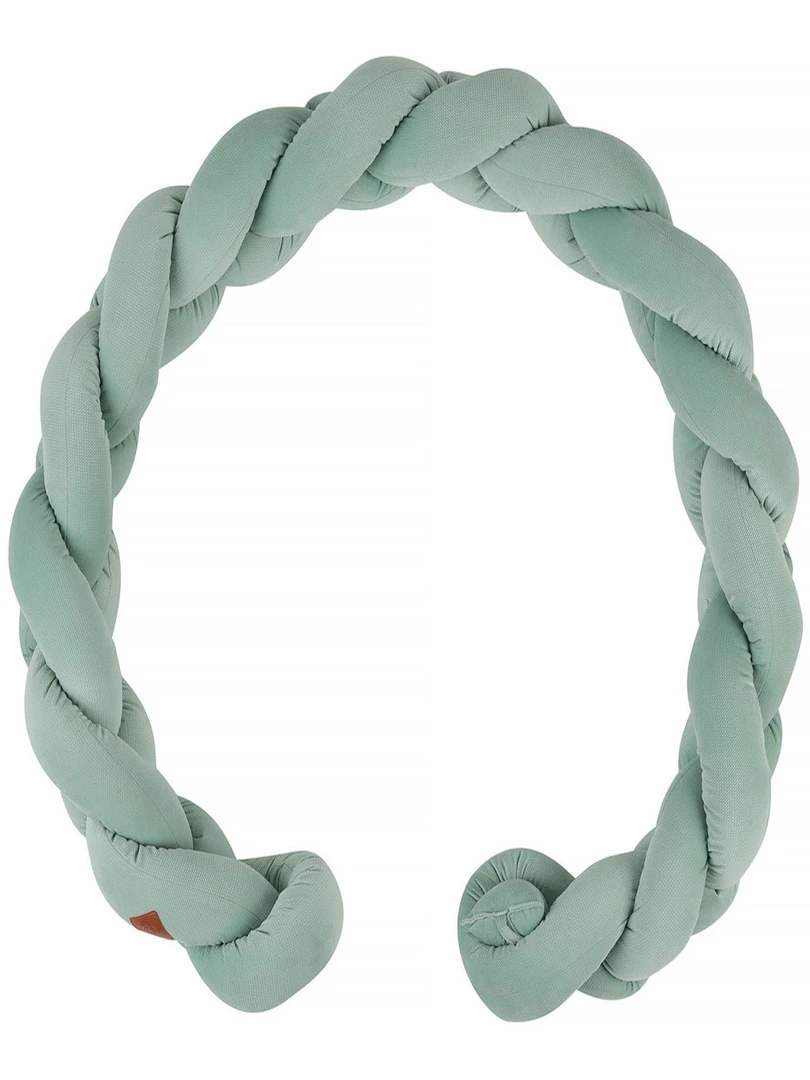 Tresse de lit bébé universelle VELVET Vert