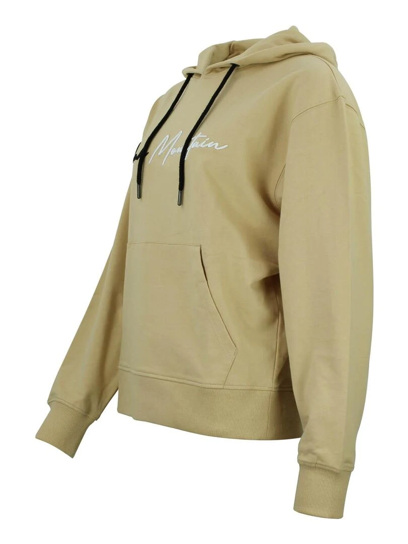 Sweat à capuche femme ALAUREN   Beige