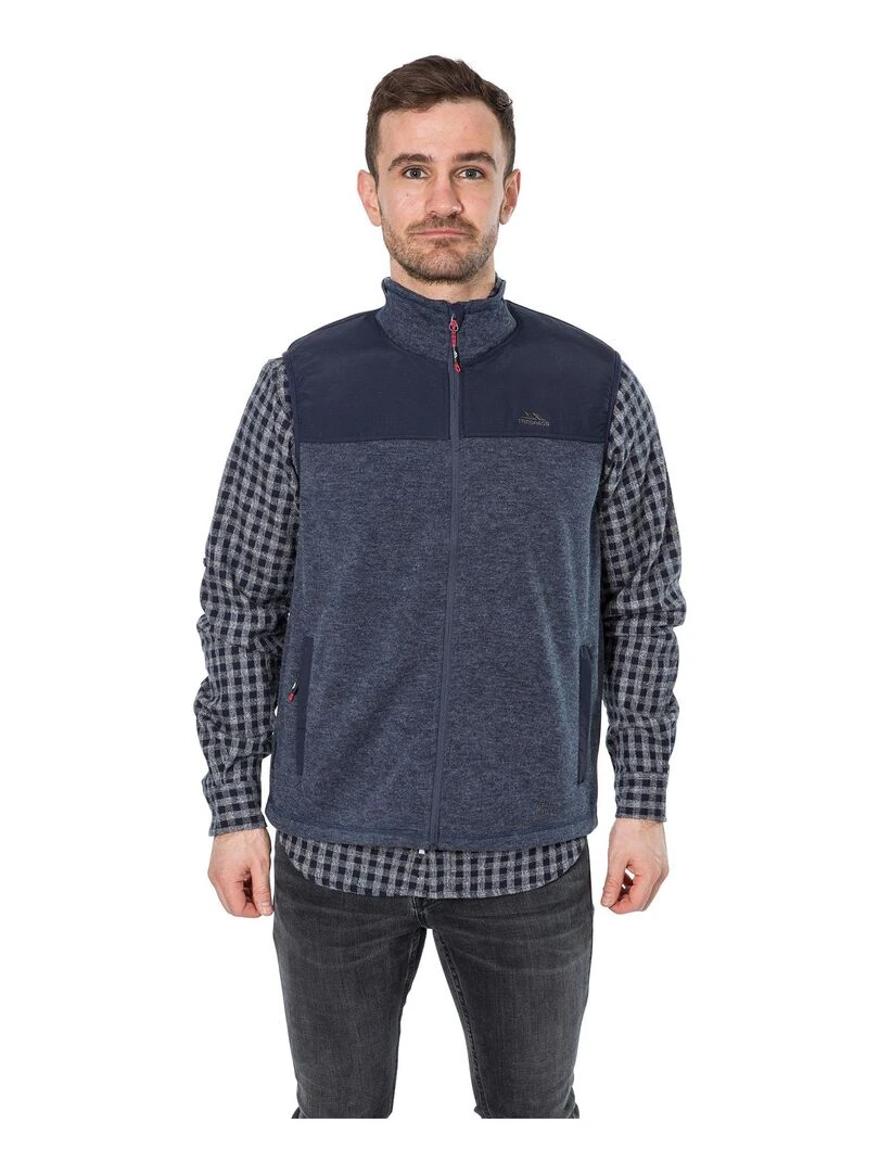 Trespass   Veste polaire sans manches LEAFMINER   Bleu