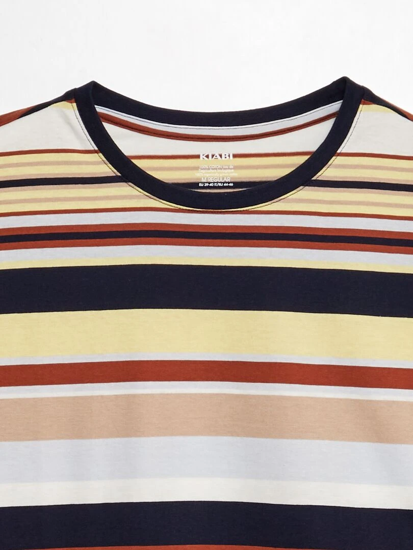 T shirt en jersey Marron
