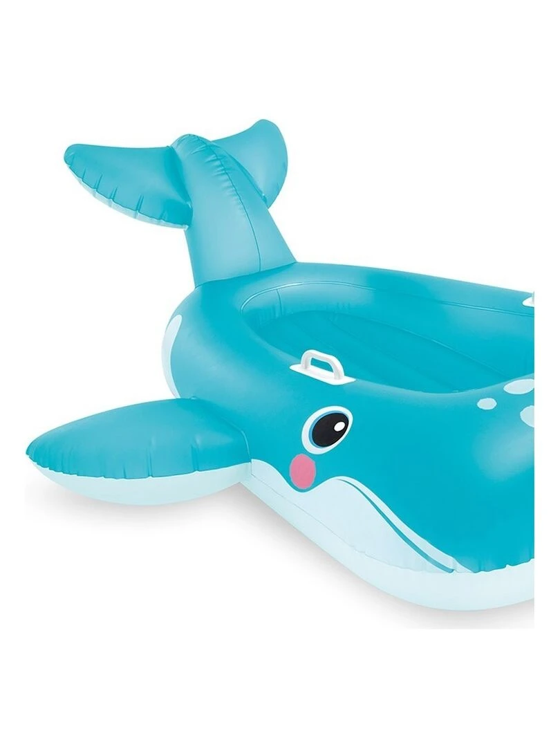 Baleine à chevaucher   Bleu