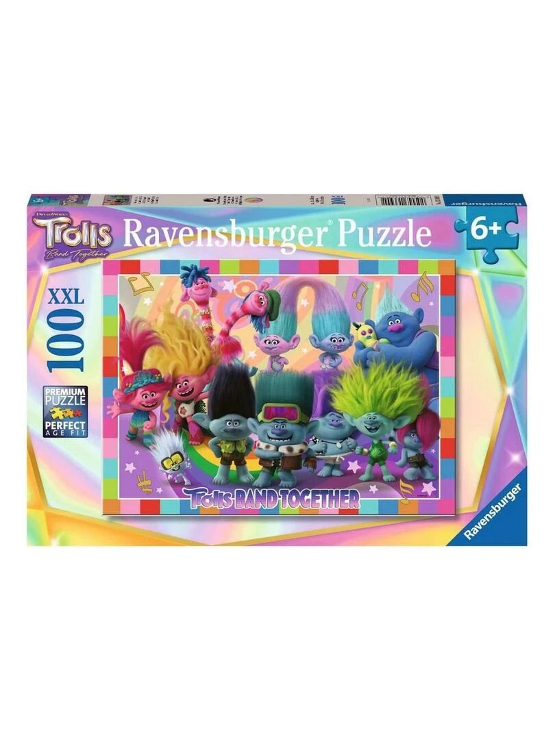 Puzzle La bande des Trolls 100 p XXL N/A