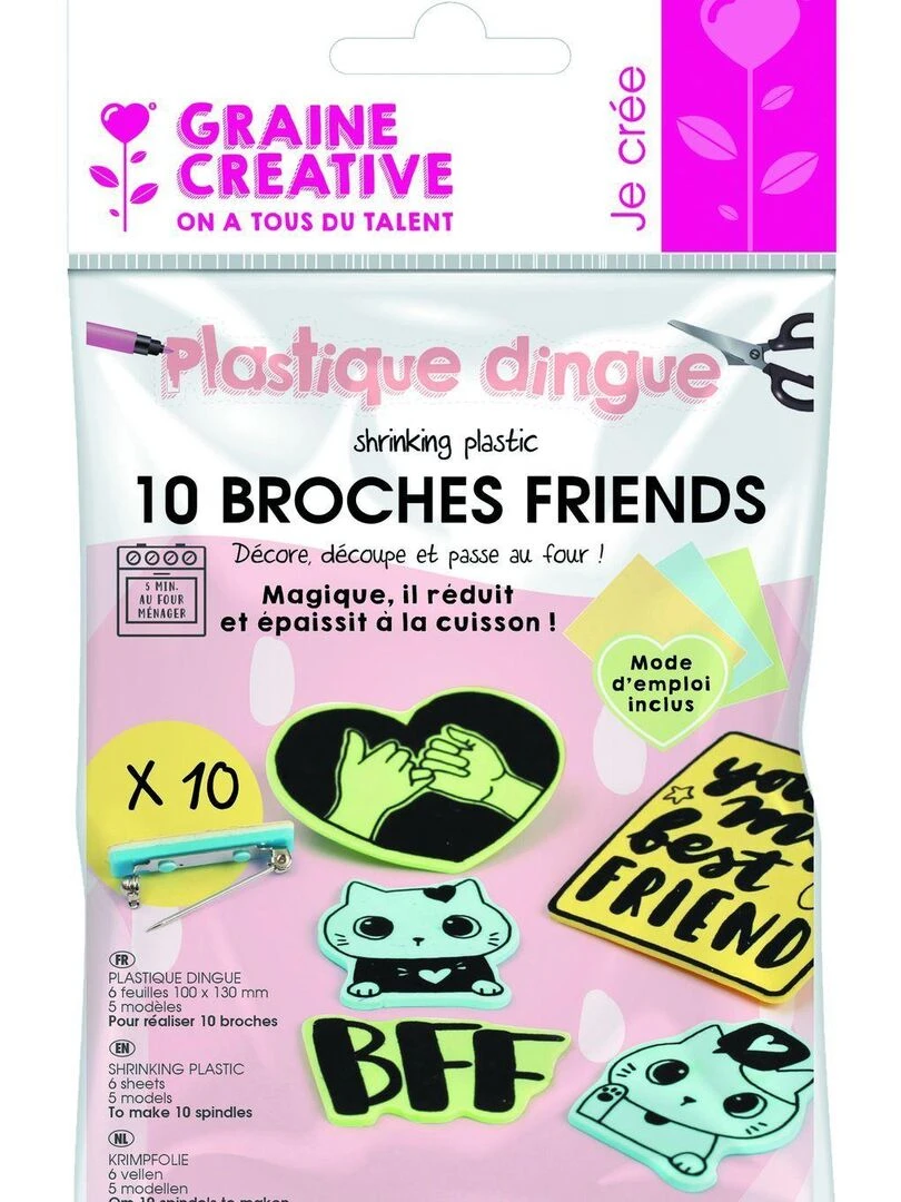 Kit Plastique Dingue   Broches de l'Amitié   N/A