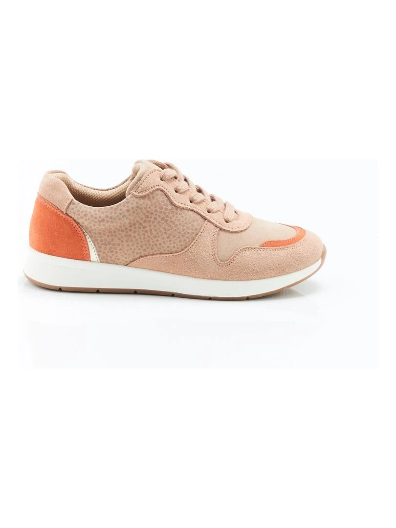 Baskets imprimé animalier Amortyl   Damart   Beige coquille