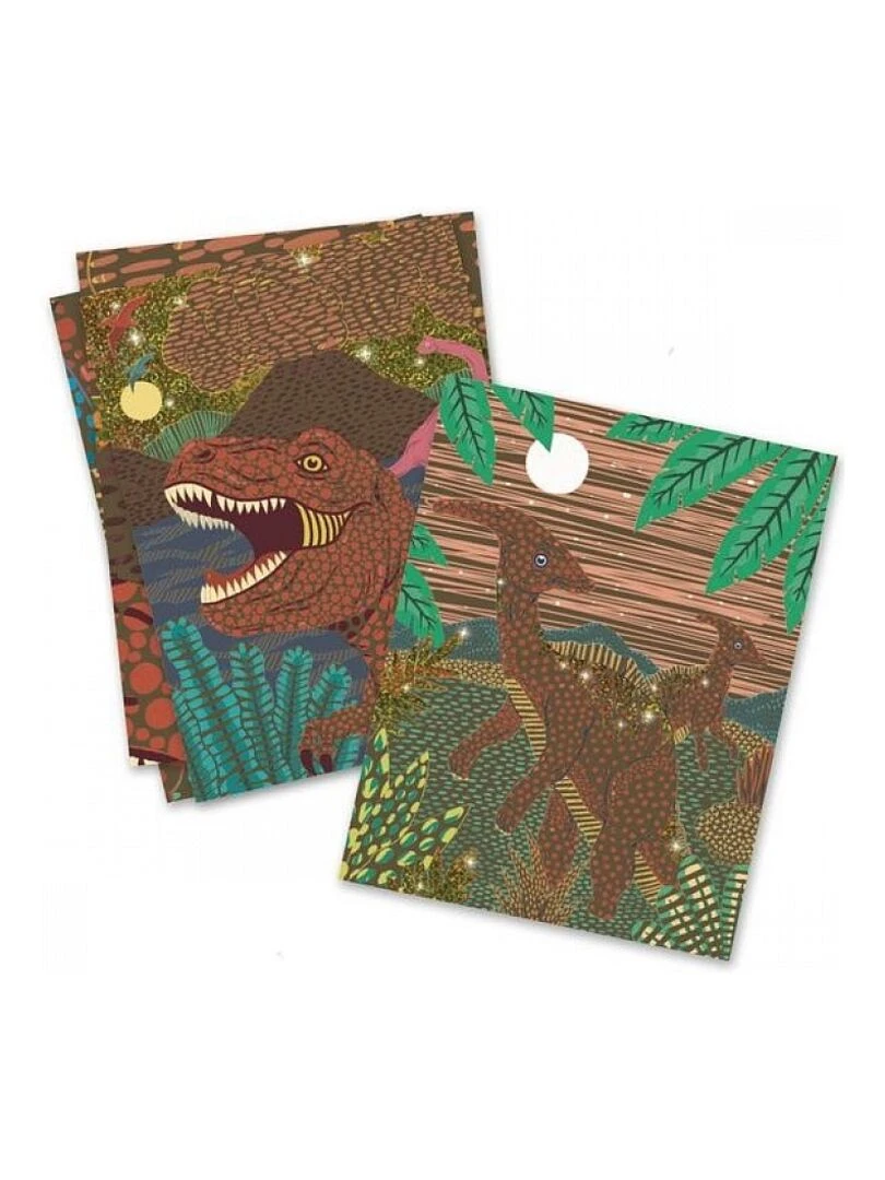 Cartes A Gratter Le Regne Des Dinosaures N/A