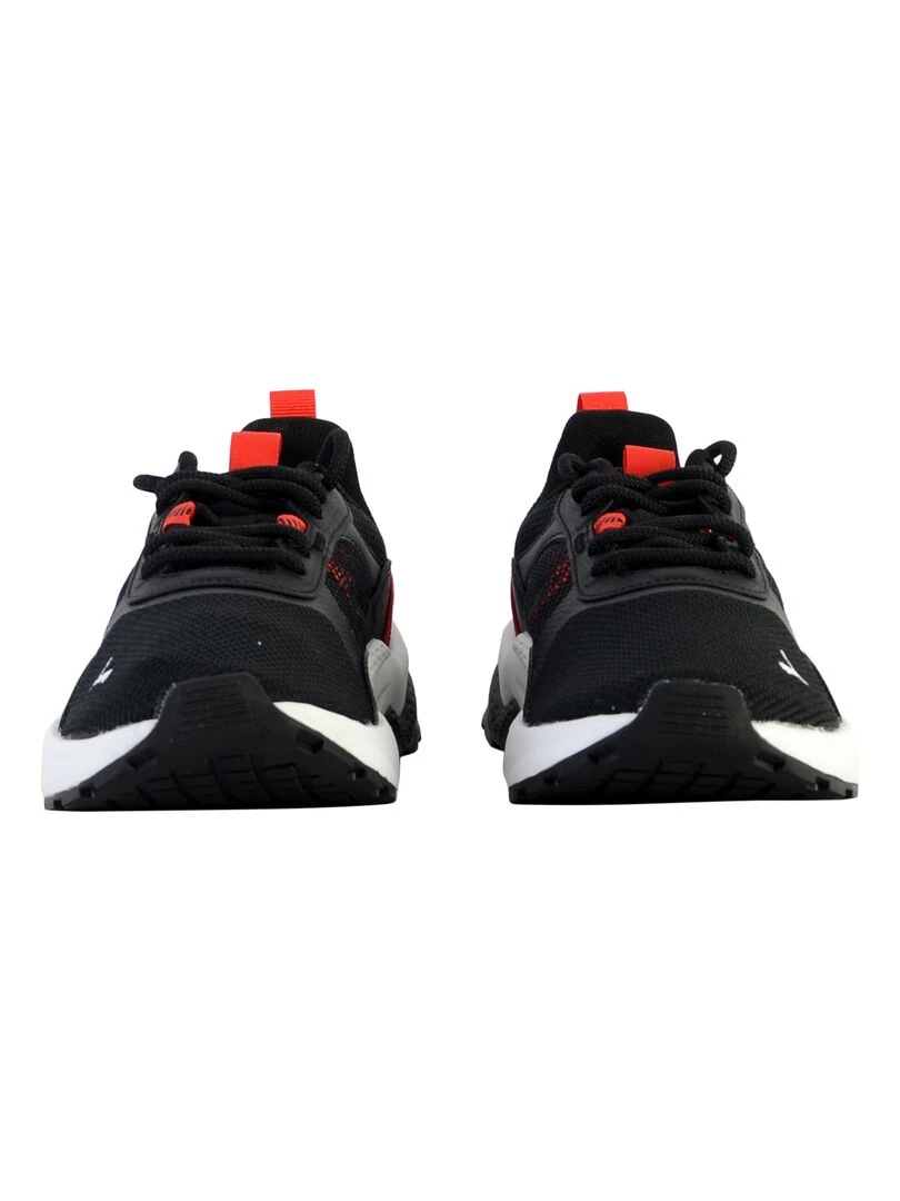Basket Cuir Rieker Columno   Noir